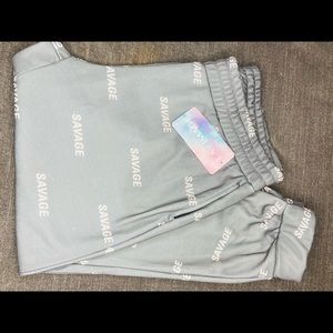 NWT grey joggers